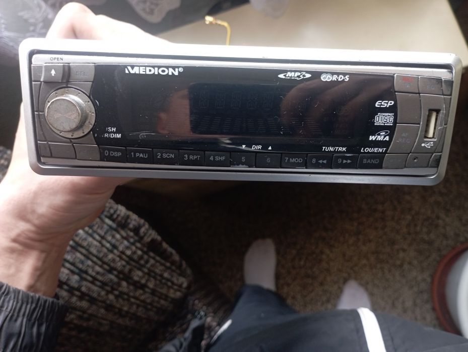 Магнитола юсб usb cd mp3 medion магнітола магнітофон