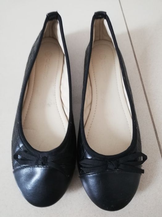 Baletki balerinki czarne damskie rozm. 36