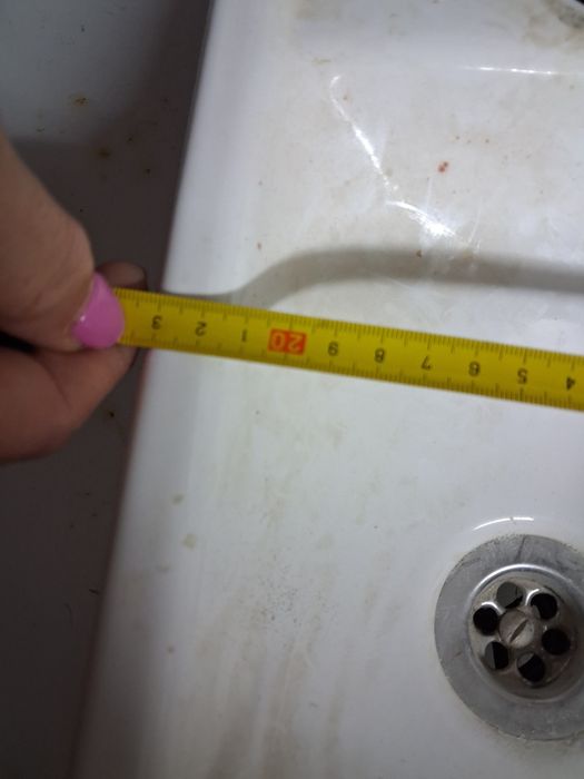 Lavatório sanitana pequeno