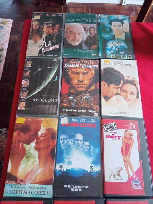 VHS cassetes originais