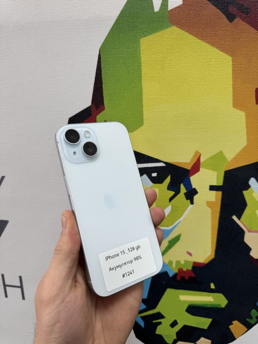 iPhone 15 128Gb Never lock Blue /Магазин / Гарантія