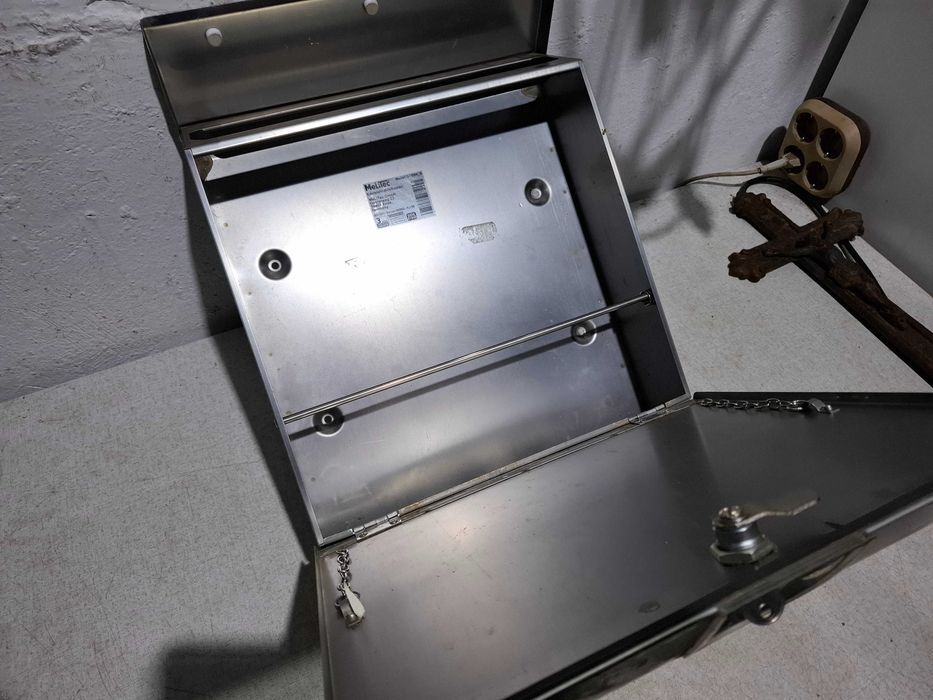 Niemiecka skrzynka na listy ze stali nierdzewnej Melitec