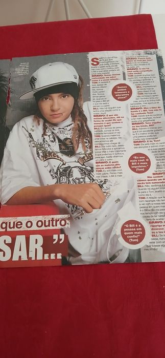 Capa + Entrevista Tokio Hotel
