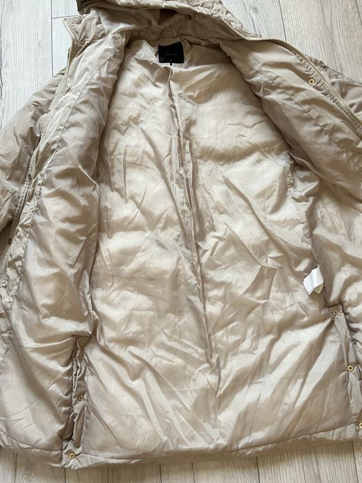 Куртка пальто жіноче Mohito бежеве пуховик