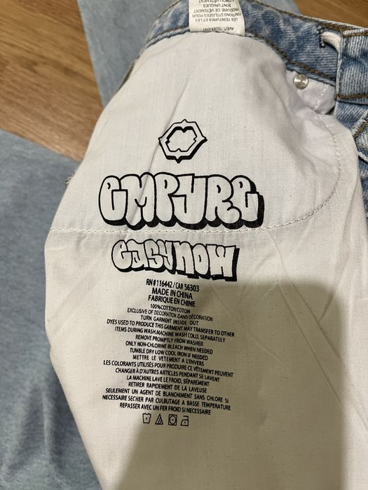 empire baggy jeans голубі