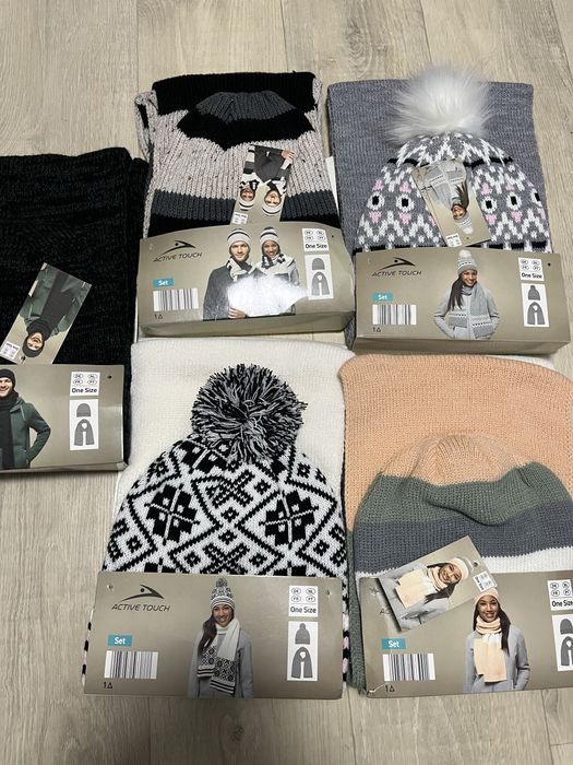 Набір шапка + шафр Active Touch нові Німеччина