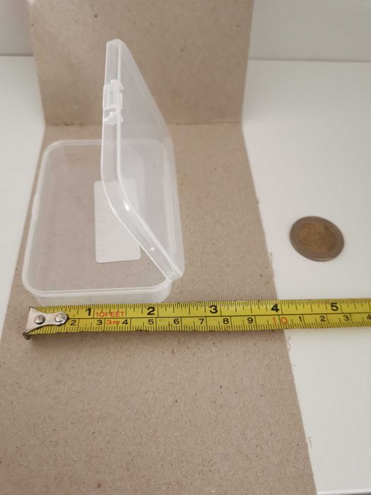 10 Caixas para cartas, cromos, amostras de pesca, costura, moedas