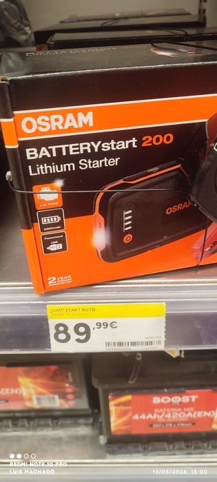 Oportunidade Baterystart OSRAM