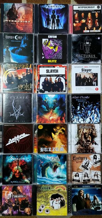 •CD Диски-5•HEAVY METAL ROCK•Компакт Диски•СД Диски •Объявление-5•