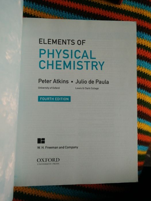 Elements of Physical Chemistry 4th