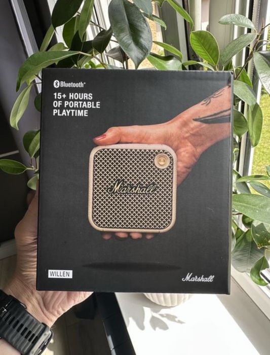 Głośnik Marshall Willen Bluetooth IP67 kompaktowy kremowy