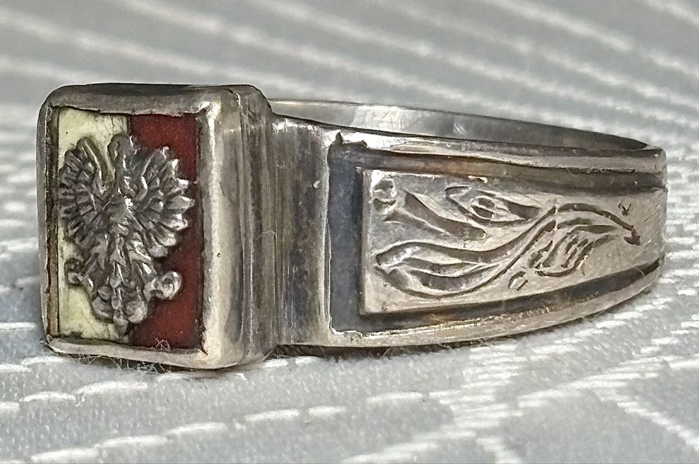 Sygnet Patriotyczny Armia Ludowa II RP srebro.