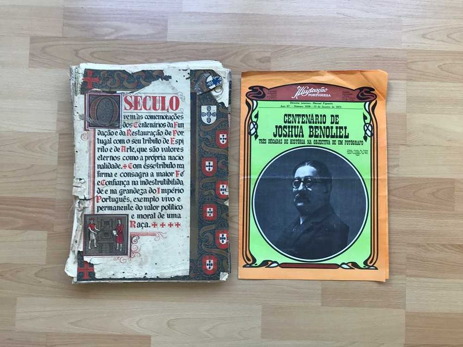 O Século Numero Extra 1940 e Centenário Joshua Benoliel 1973