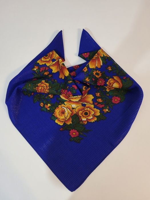 Chusta wełniana z Łódźkiej fabryki PRL