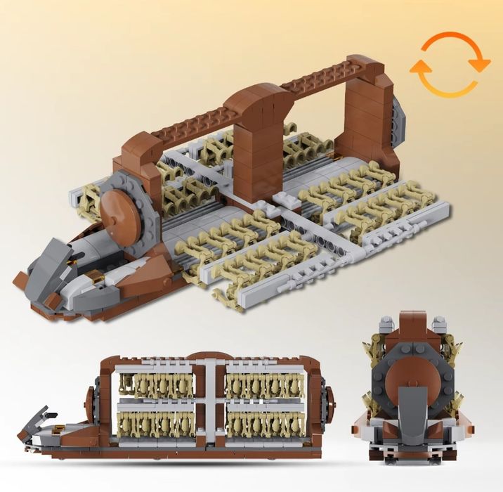 Конструктор Star Wars Авианосец Торговой Федерации  539 шт блоков лего