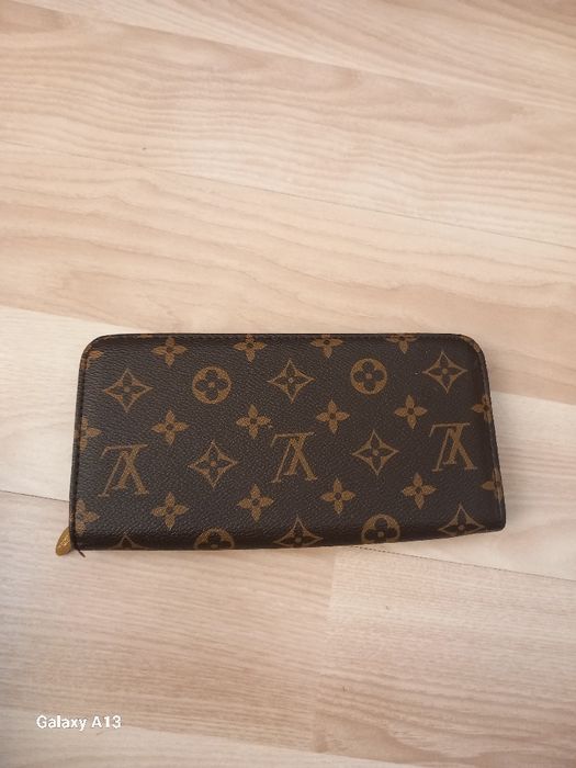 Louis vuitton duży portfel damski monogram