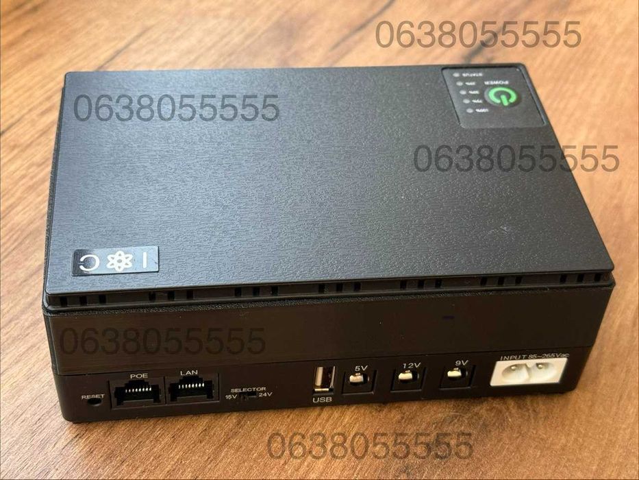 15+ годин роботи роутера 28000мА DC1018P DC1036P UPS ДБЖ ИБП УПС