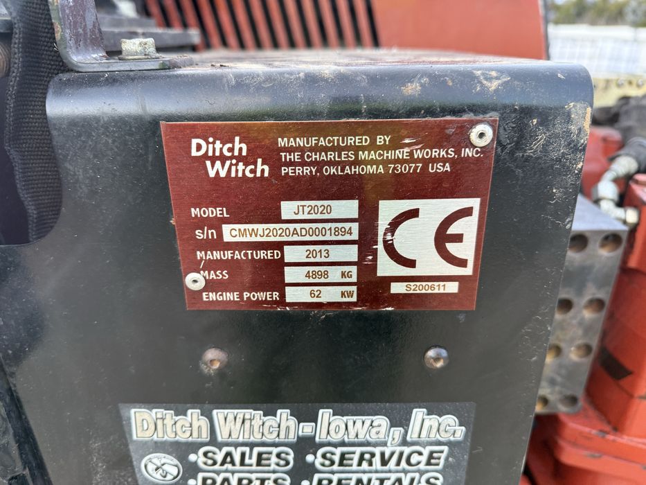 Ditch witch jt2020-zestaw