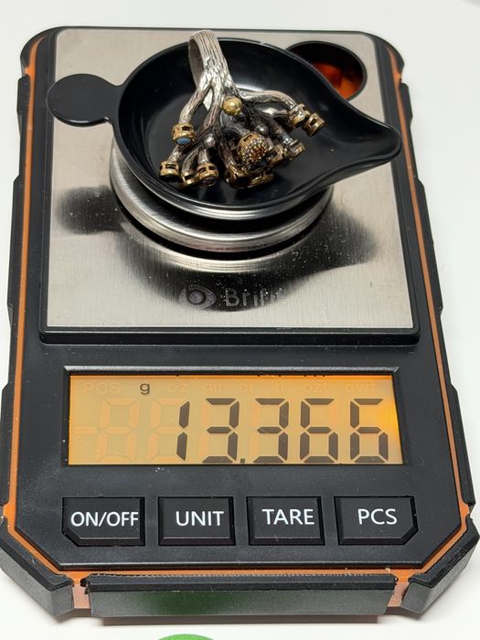 Срібна каблучка кольцо серебрянное