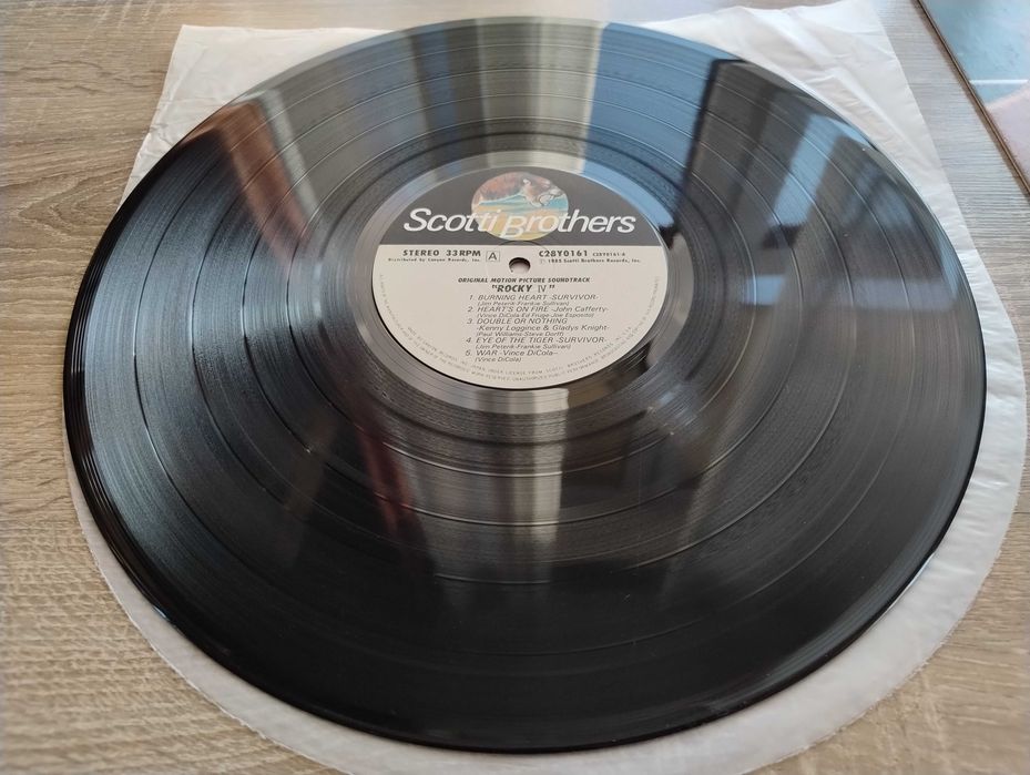 Rocky IV LP Japan OBI