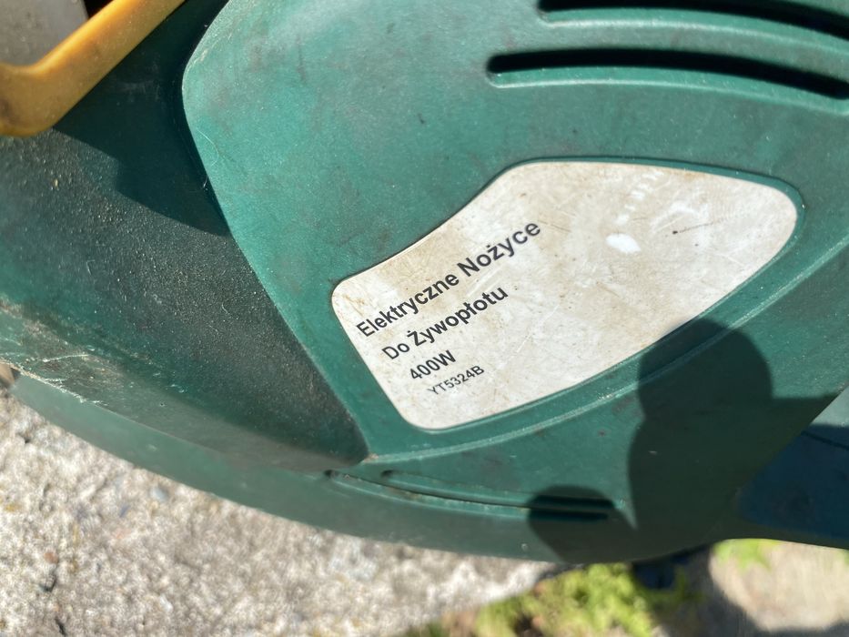 Elektryczne nożyce do żywopłotu