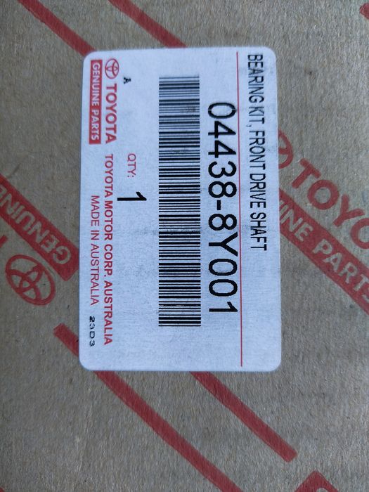 Водяной насос и передний подшипник на Тойота Камри 40