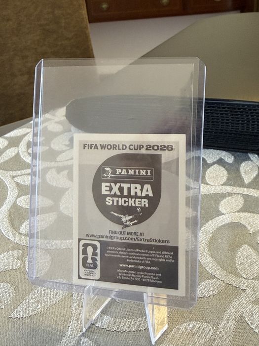 Lionel Messi Bronze Extra Sticker | Panini FIFA World Cup 2026 | Argentina