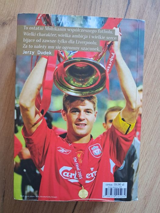 Książka autobiografia Steven Gerrard