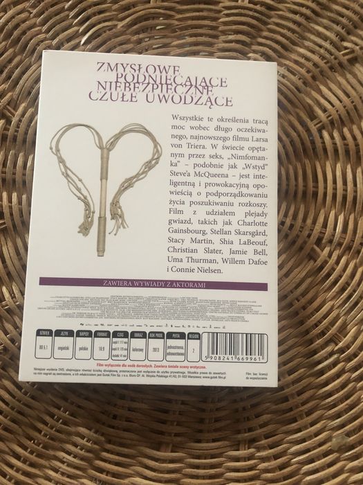 Nimfomanka film dvd cześć 1 i 2