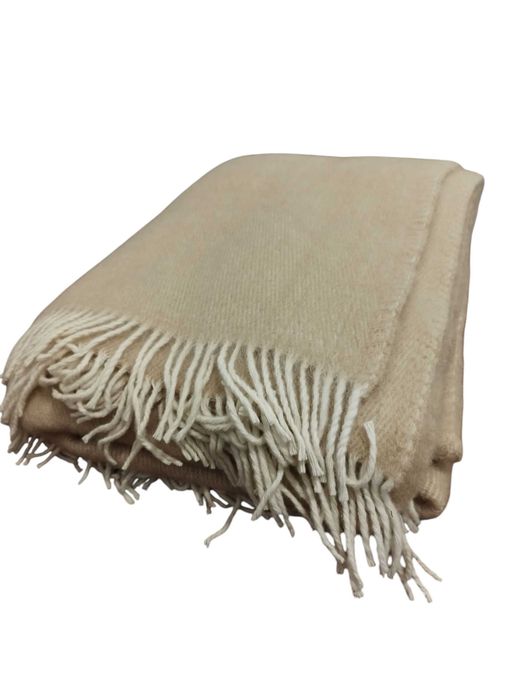 narzuta pled koc wełniany 100% wełna jagnięca gramatura 580 160x200