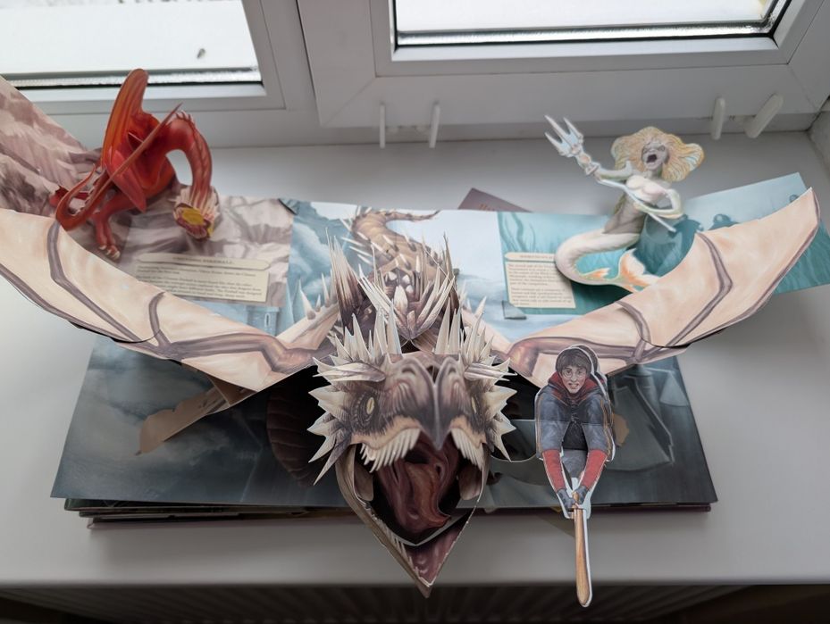 3d книга Гаррі Поттер Harry Potter: A Pop-Up Guide t