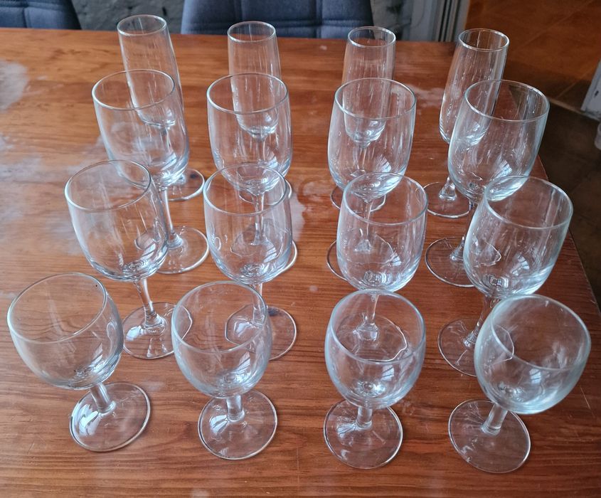 Copos de Cristal