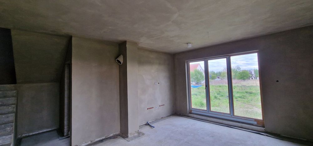 Tynki maszynowe POD MALOWANIE cement-wapno z włóknem szklanym i gipsow