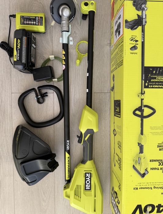 Podkaszarka akumulatorowa Ryobi MaxPower 36V 40V bateria 4.0Ah ładowarka 38cm