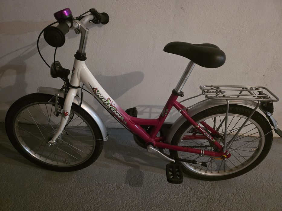 Rower dziecięcy 20 cali aluminiowy