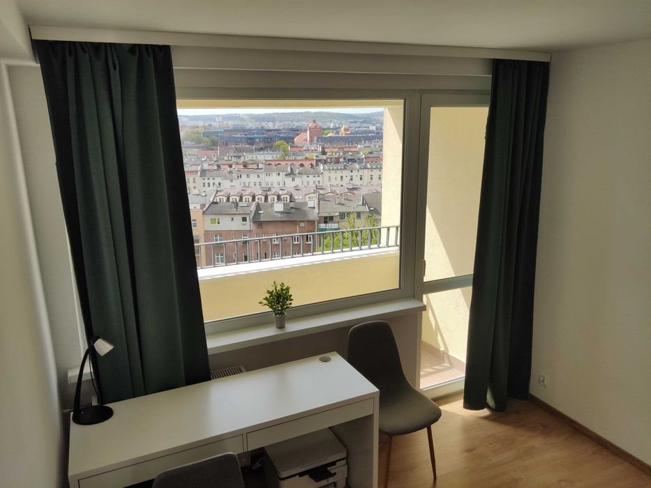 2 pokoje do wynajęcia, balkon i piękny widok – Gdańsk Wrzeszcz Lelewela