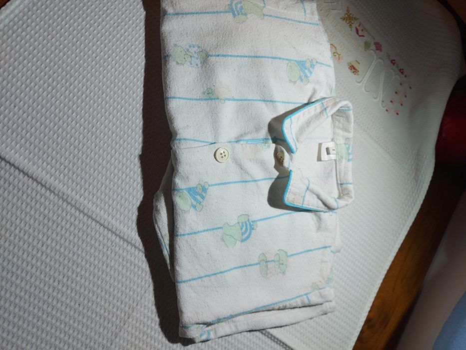 Pijama de Flanela, 100% Algodão - 2 Anos