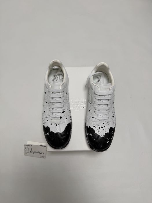 кеды Maison Margiela Gats Low white painted mmy