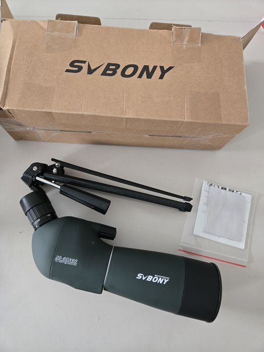 Luneta obserwacyjna Svbony 20-60×60 Nowa