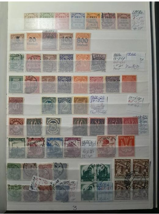 Почьовие марки Германии оригинал.