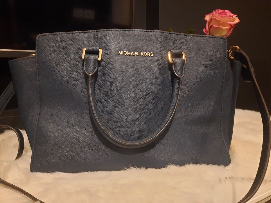 Torebka Michael Kors granatowa