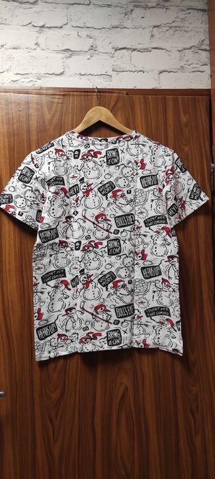 T-shirt Cropp bałwanki rozm. S