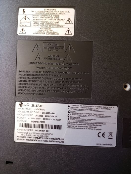 Telewizor Lg26LKG