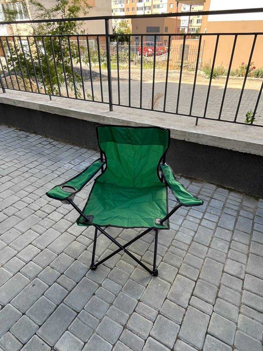 Розкладне КРІСЛО з ручками! Похідний стілець! Туристичне крісло!