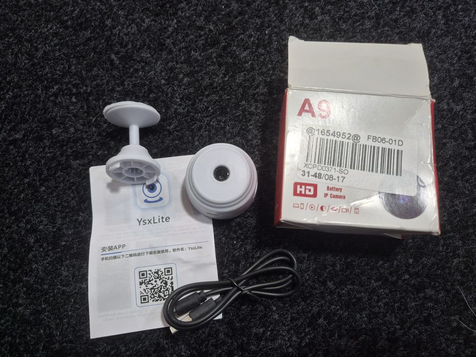 Câmara de Segurança sem fios via Wi-Fi (IP)