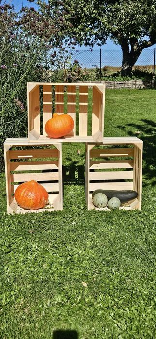 Drewniana skrzynka na owoce/warzywa lub jako ozdoba