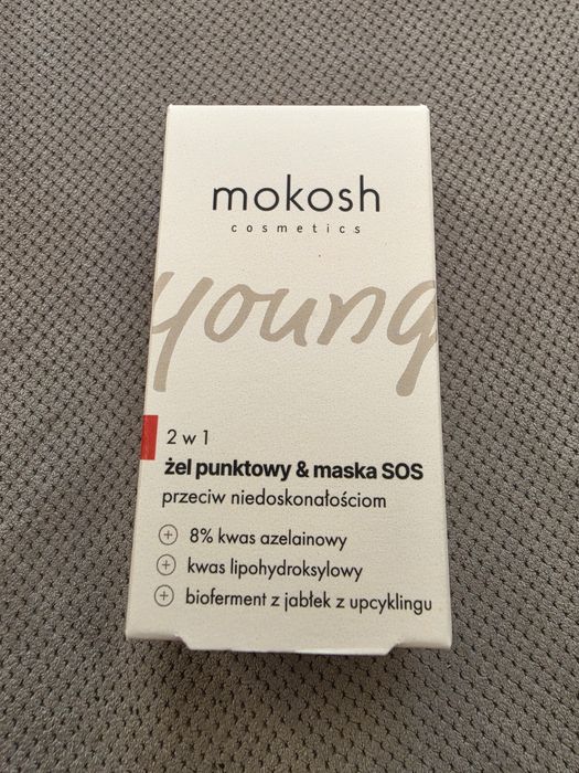 MOKOSH COSMETICS Young Żel punktowy i maska do twarzy, przeciw niedoskonałościom 12 ml
