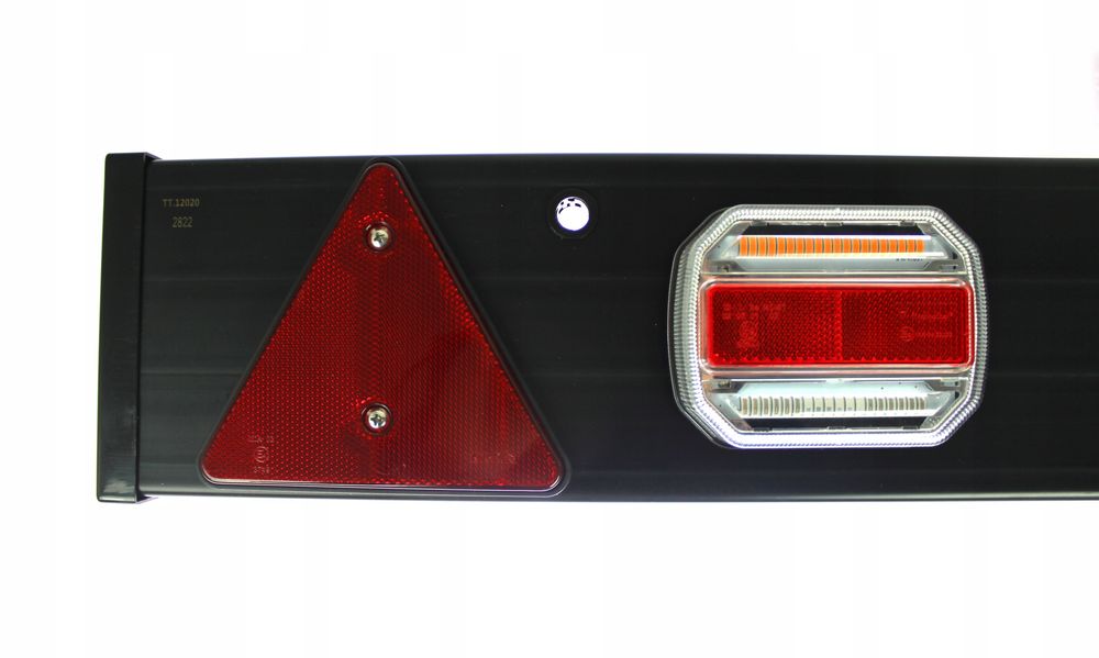 Lampy Tylne Led Na Belce Zestaw 12V 24V Przyczepy