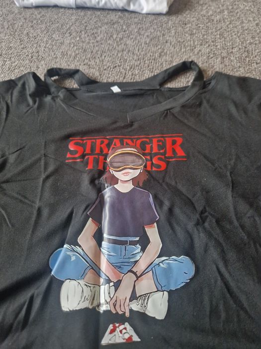 Nowy top serial Stranger Things elastan L