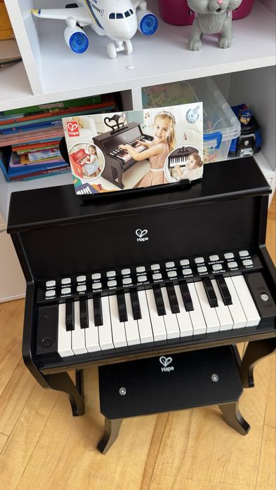 Піаніно дитяче електронне, деревʼяне